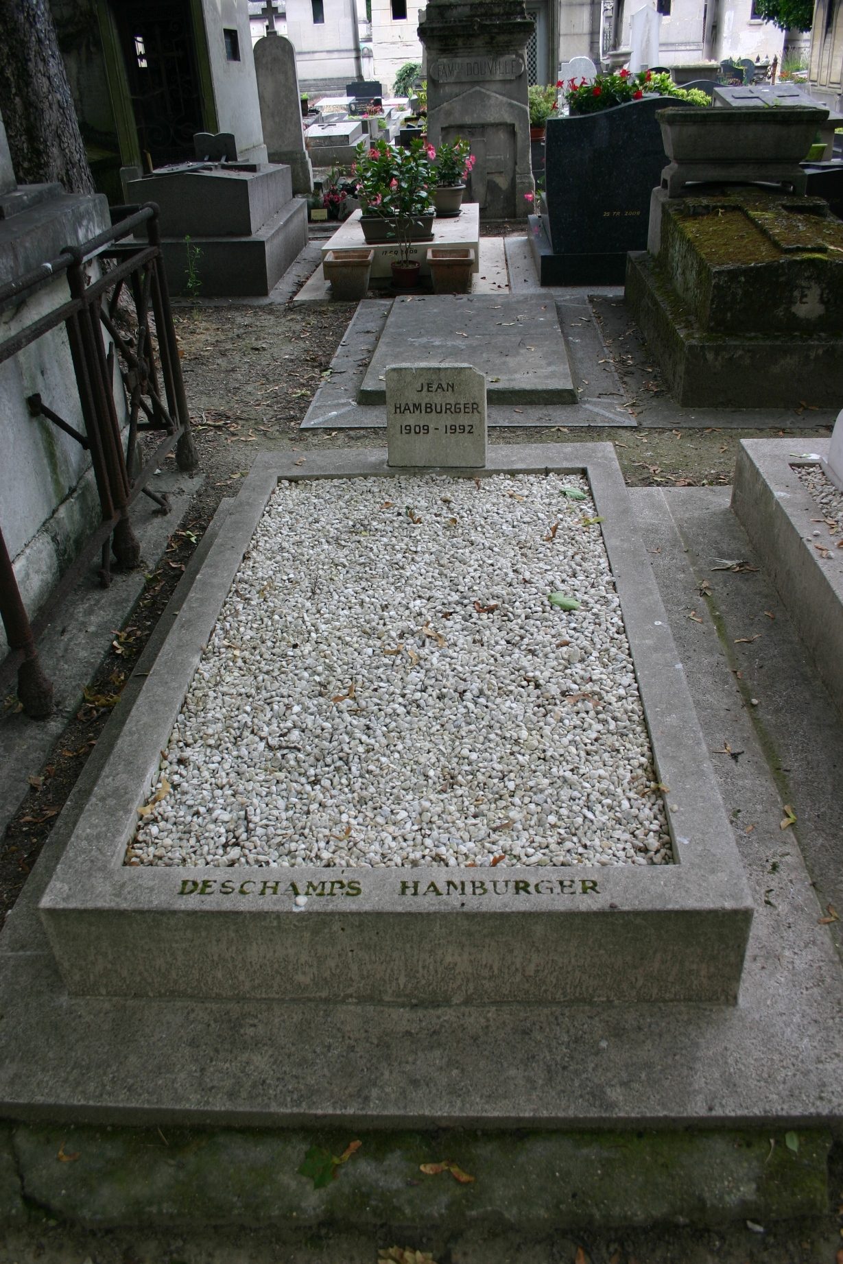 Jean Hamburger's tomb, Montmartre Cemetery, Paris - 02.JPG